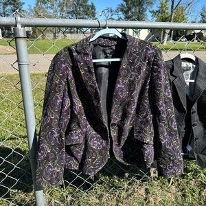 Talbots Paisley Blazer